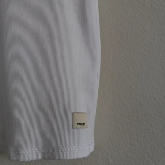 Vuori Pose Fitted Tee White M - Picture 6 of 14